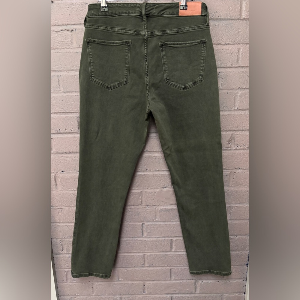 Dear John Olive Green Straight Leg Jeans - Picture 5 of 11